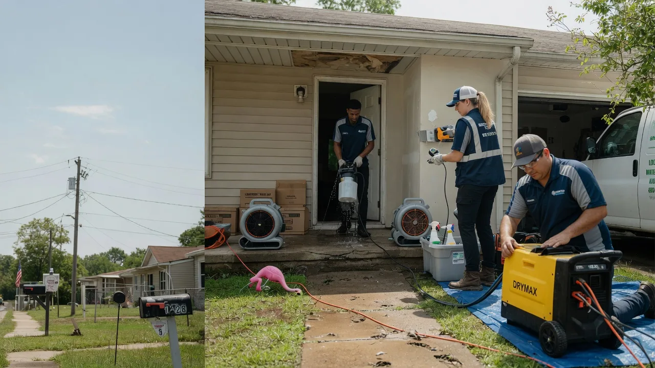 Storm Damage Water Removal in Zanesville, OH near me